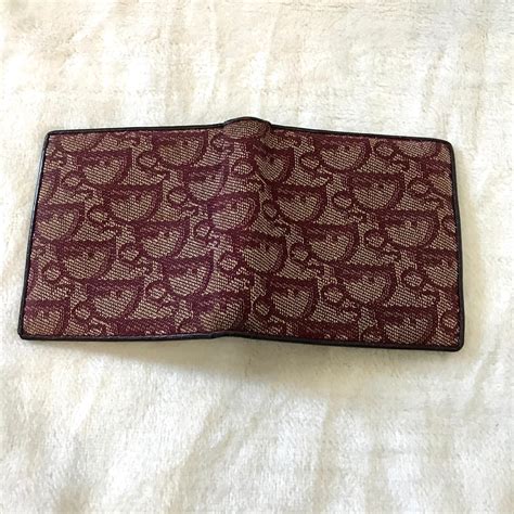 vintage christian dior wallet|authentic christian dior wallet.